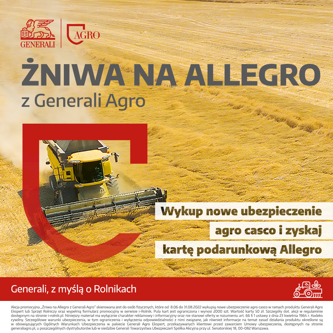 Żniwa na Allegro - promocja Generali